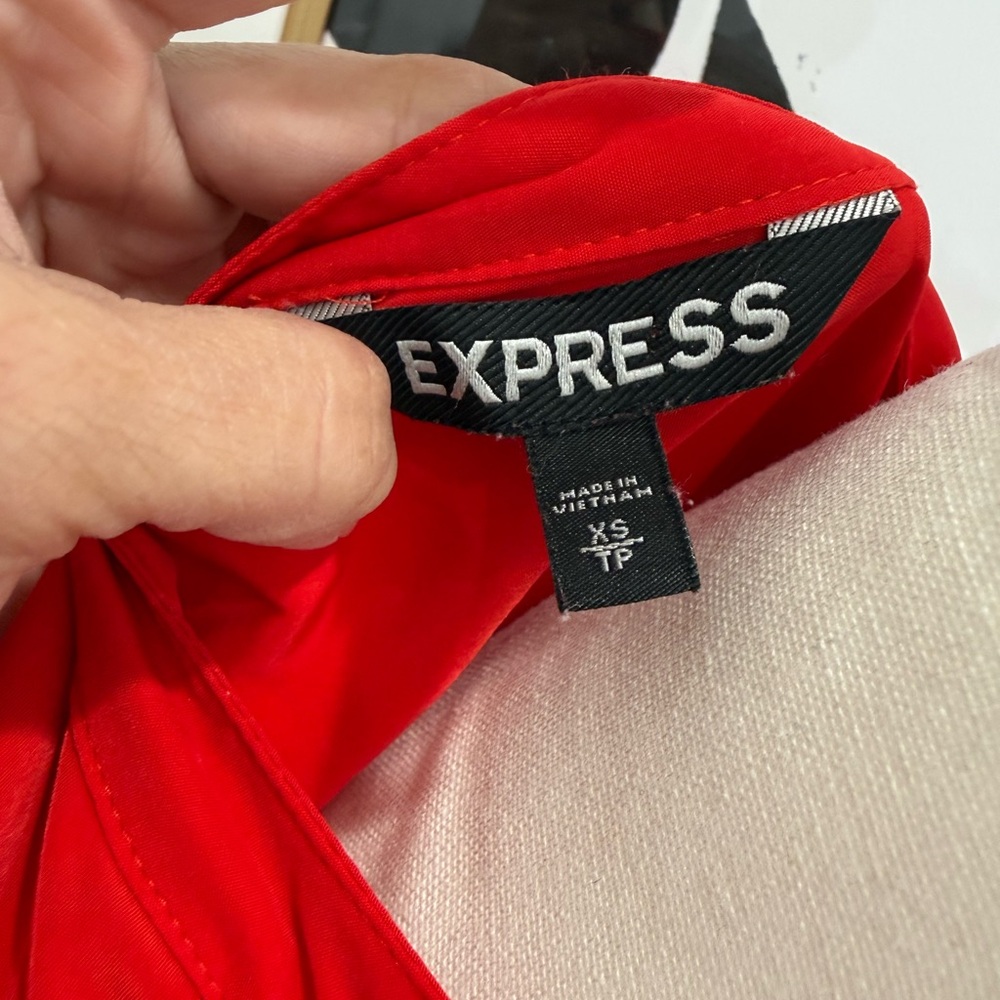 Express Red Mini Dress - image 7
